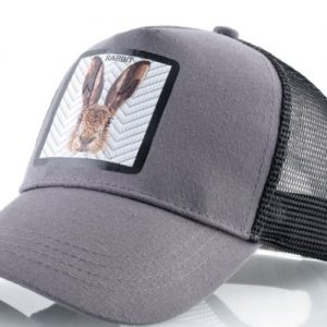כובעים יפים עם חיות כובע הארנב האפור