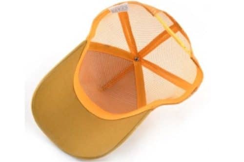 כובע דוב הפנדה הצהוב הפוך